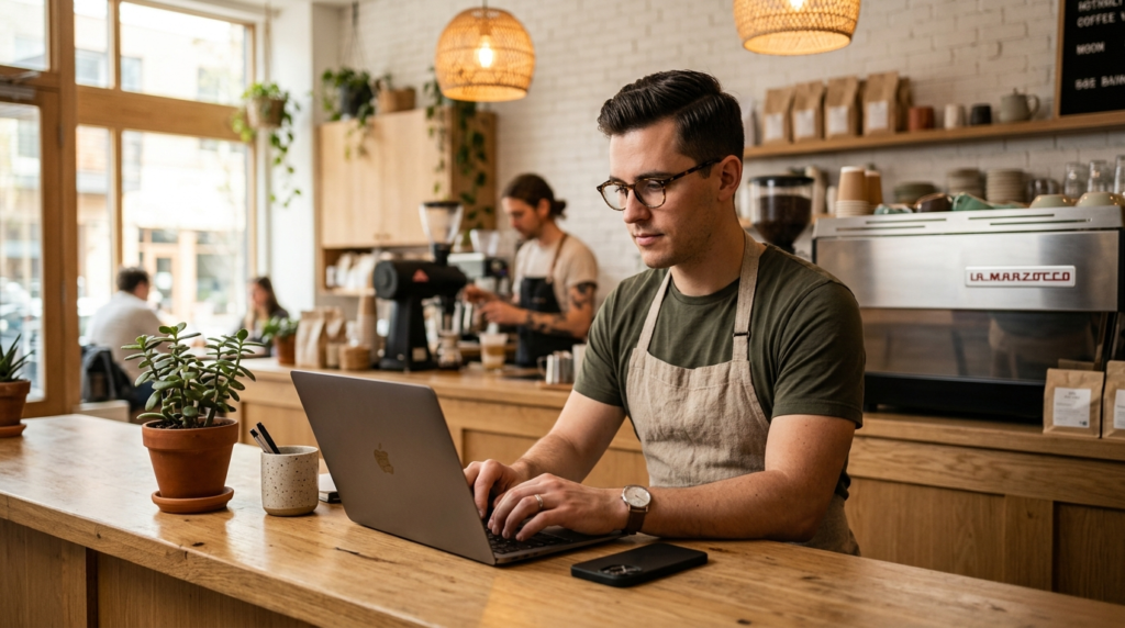 café owners cut admin time using AI